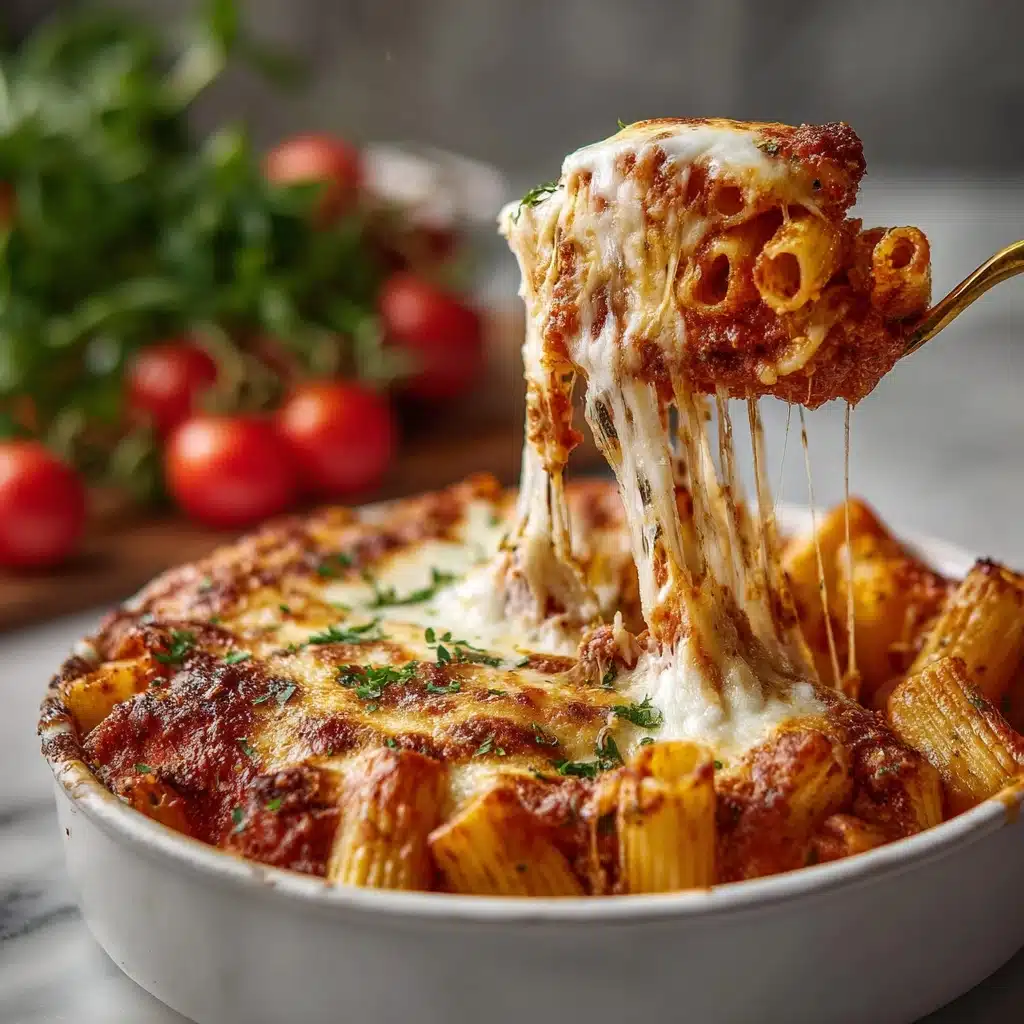 Instant Pot Chicken Parmesan Pasta Recipe - Recipe Image
