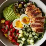 High-Protein Avocado Chicken Salad with Egg Recipe