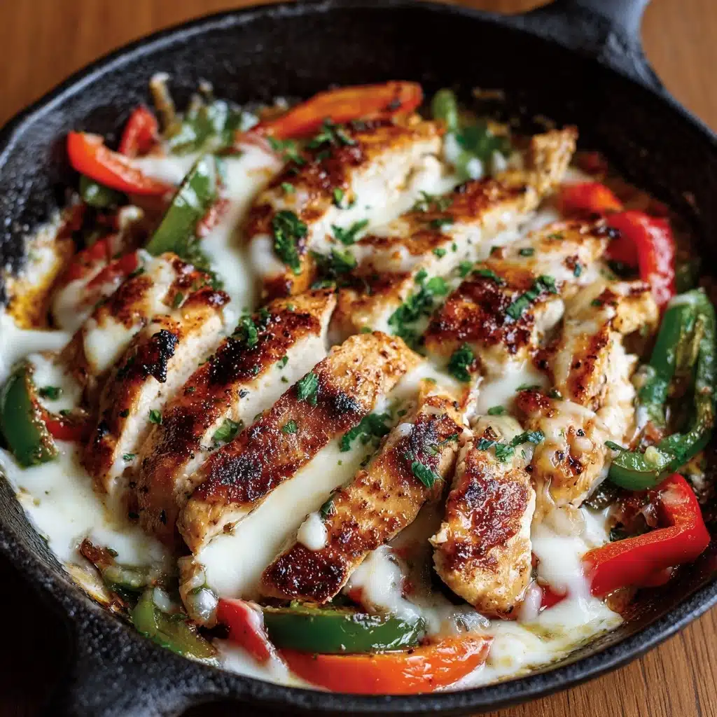 Chicken Cheesesteak Skillet Recipe - Recipe Image