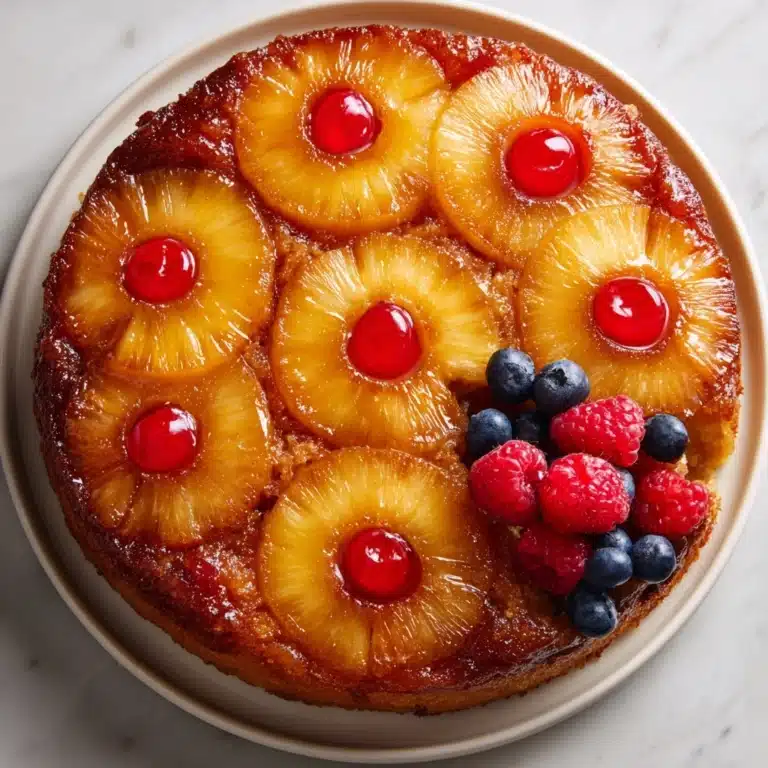 Pineapple Upside-Down Cake Recipe