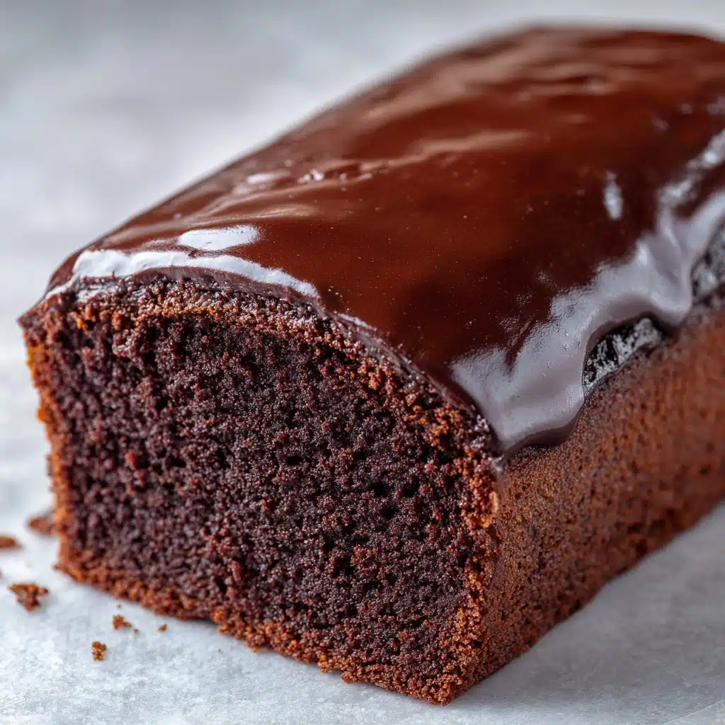 Black Cocoa Loaf Cake Recipe - Recipe Image