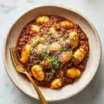 Cozy Gnocchi Bolognese Recipe