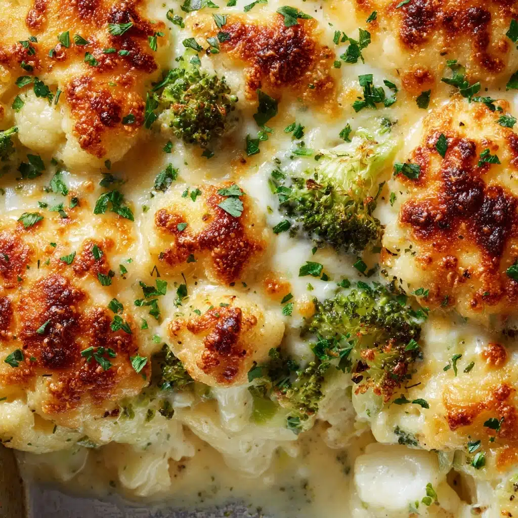Cauliflower and Broccoli Gratin Recipe