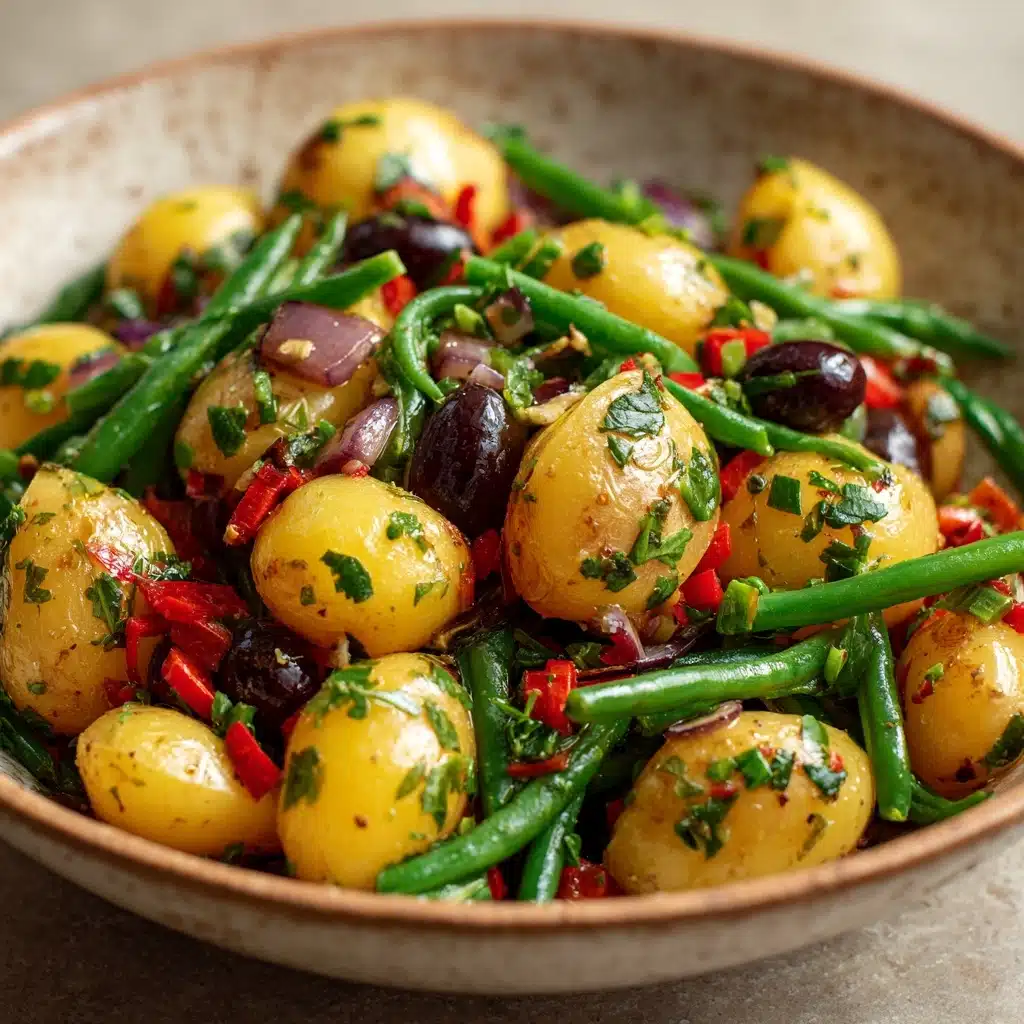 French-Style Potato and Green Bean Salad Recipe - Recipe Image