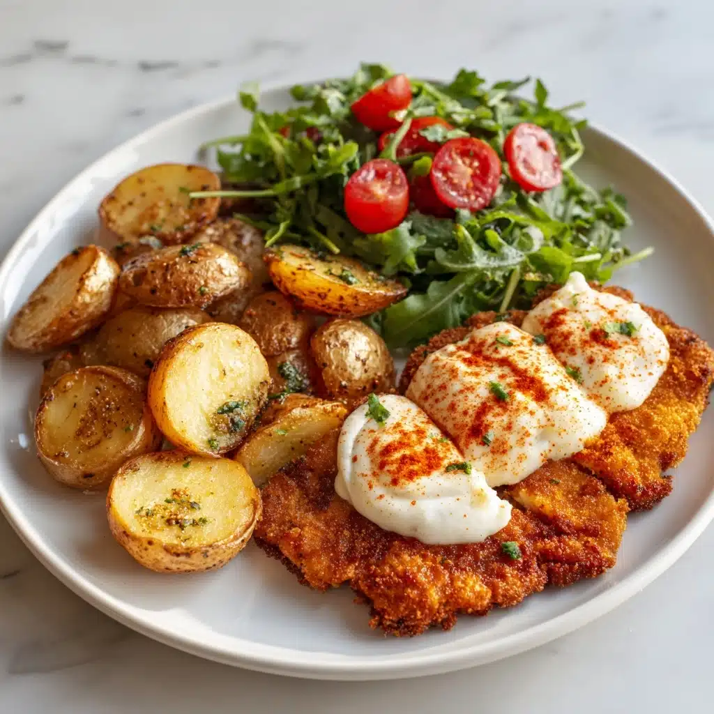 Crispy Hot Honey Feta Chicken Recipe - Recipe Image