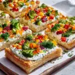 Crescent Roll Veggie Pizza With Cream Cheese Recipe