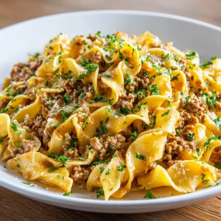 Easy Beef and Noodles Recipe