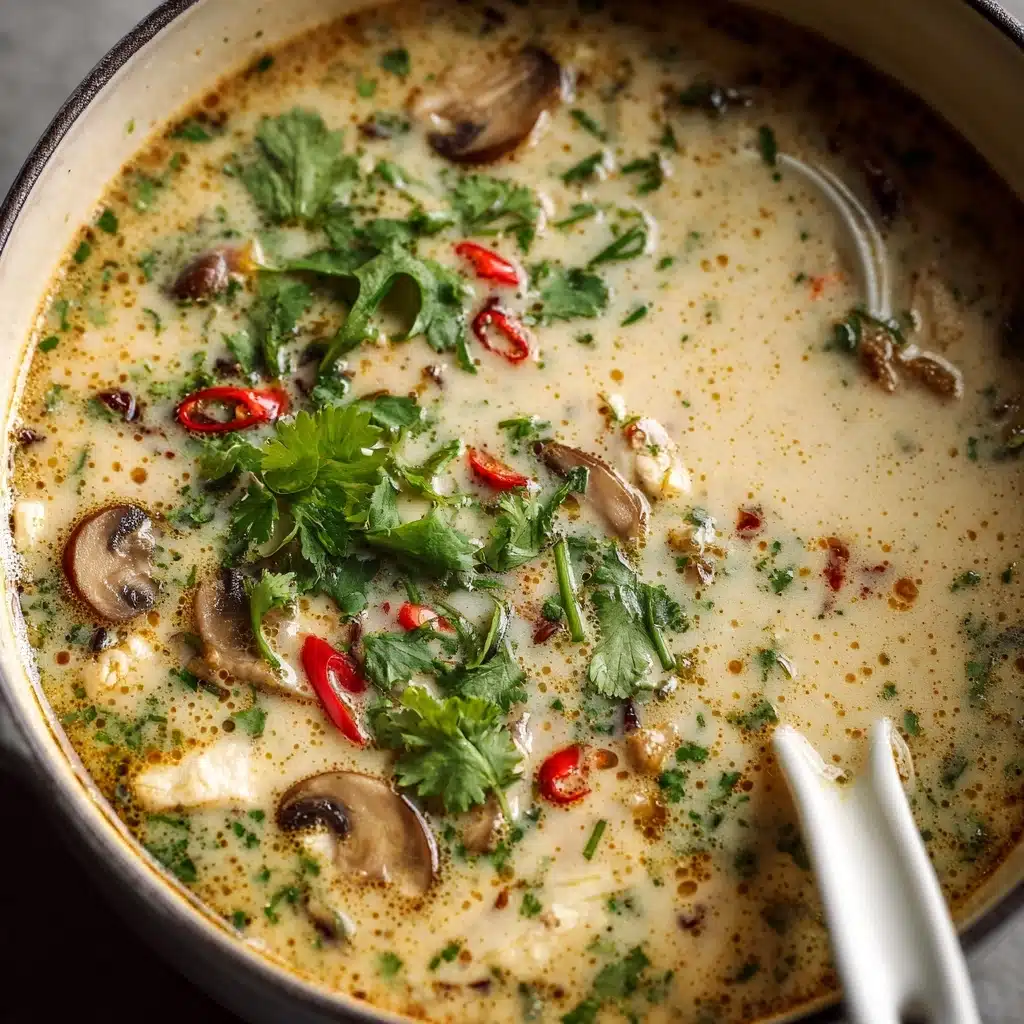 Thai Coconut Soup Recipe - Recipe Image