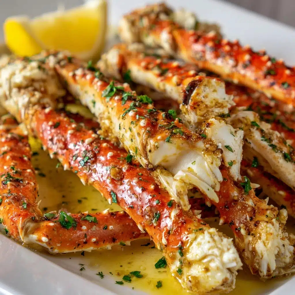 Baked Crab Legs in Butter Sauce: A Delicious Delight! Recipe - Recipe Image