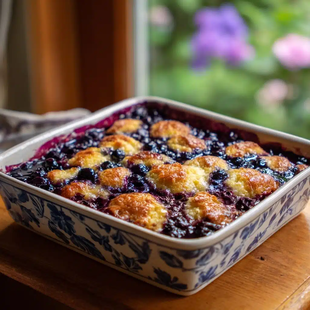 Blueberry Buttermilk Pancake Casserole: A Delicious and Easy Breakfast Recipe - Recipe Image
