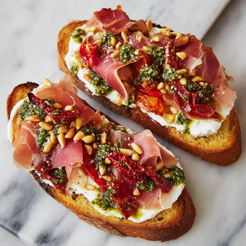 Coppa Focaccia Toast with Zhug Recipe - Recipe Image
