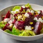 Roasted Beet Salad with Goat Cheese and Pistachios Recipe