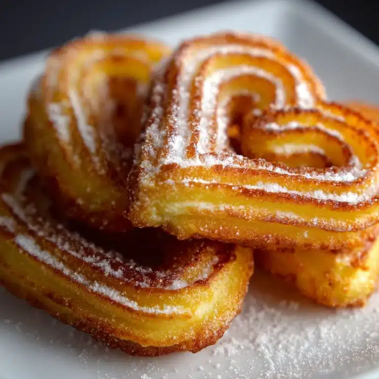Heart-Shaped Churros Recipe