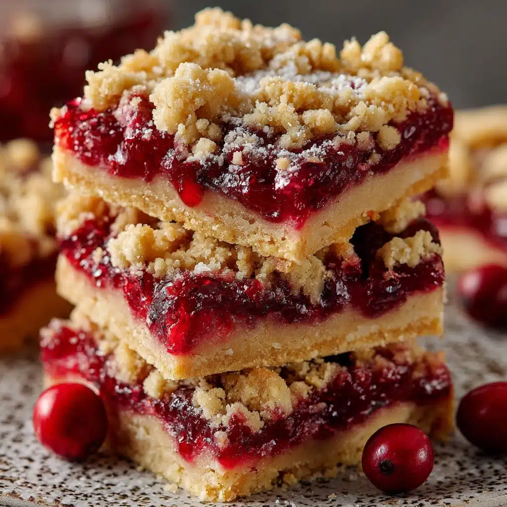 Cranberry Bars Recipe - Recipe Image