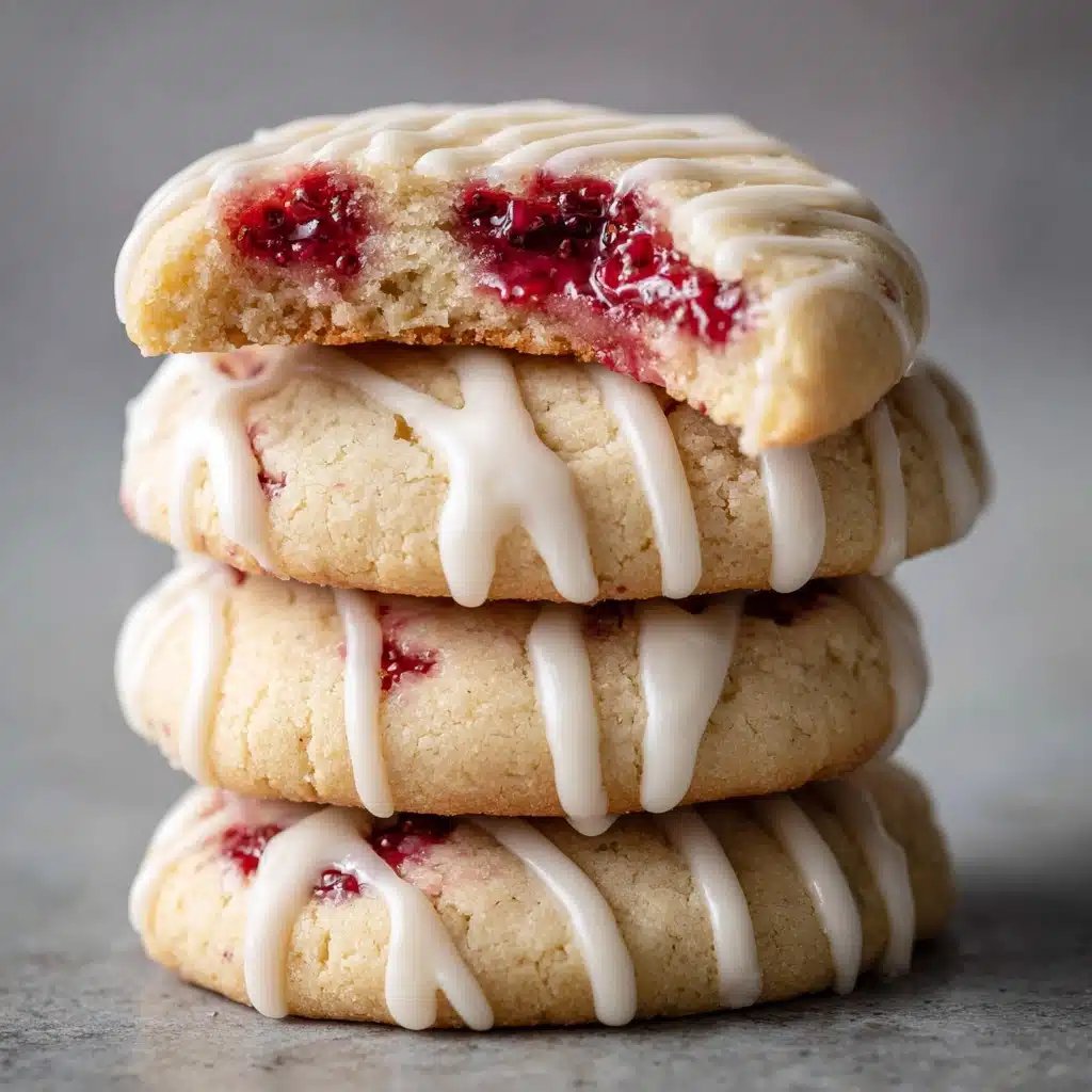 White Chocolate Raspberry Cookies Recipe - Recipe Image