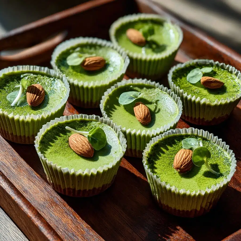 Matcha Coconut Almond Butter Cups Recipe