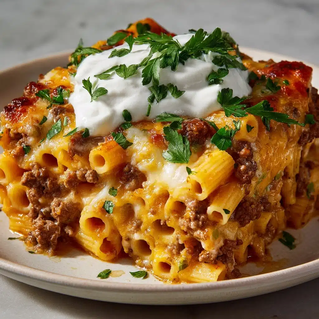 Cheesy Taco Pasta Recipe