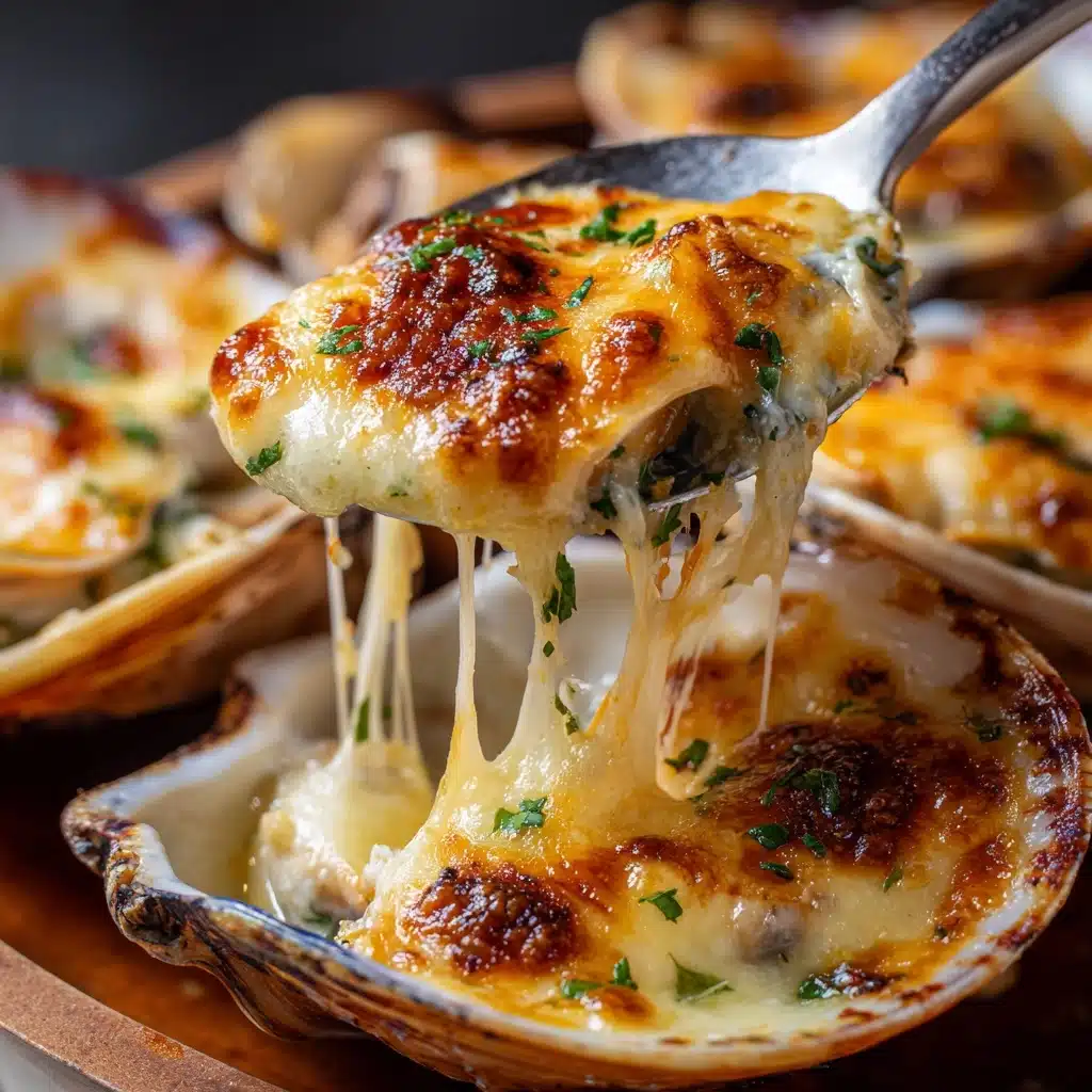 Grilled Parmesan Garlic Oysters Recipe