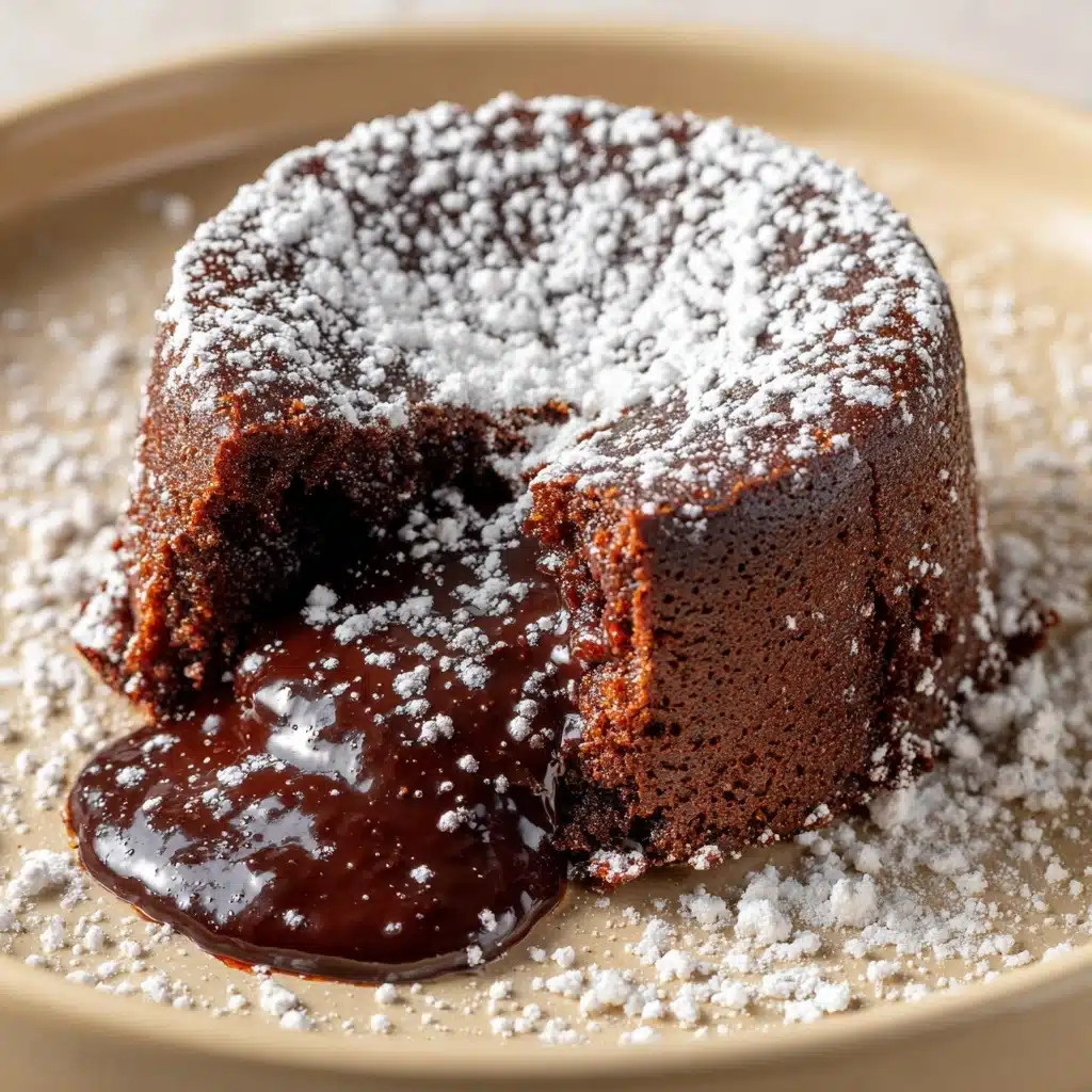 Protein Lava Cake (Gluten Free, Low Sugar) Recipe - Recipe Image