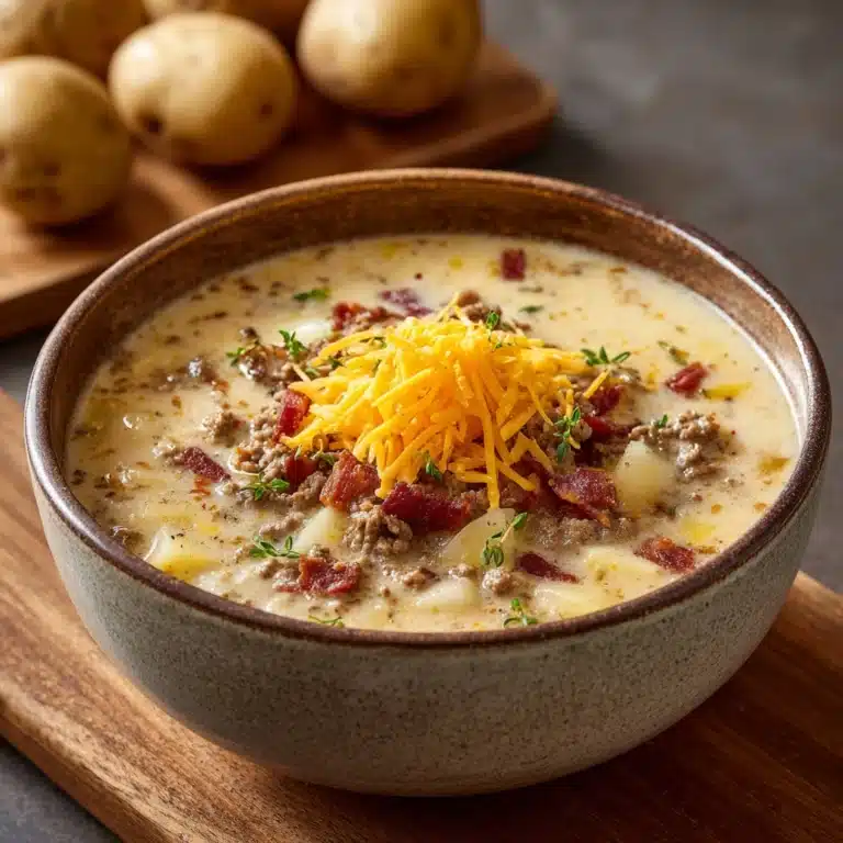 Easy Cheeseburger Soup: The Ultimate Comfort Food Recipe