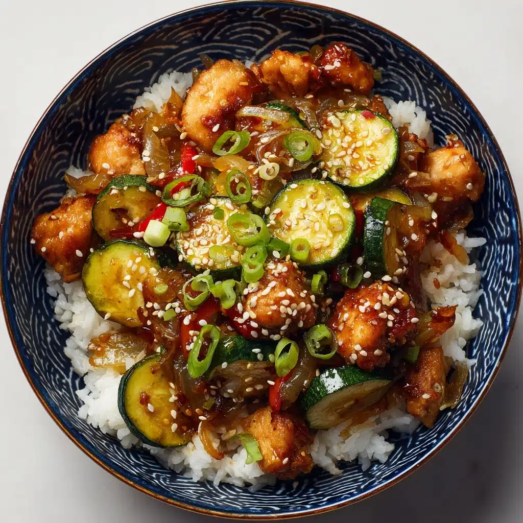Chicken Zucchini Stir Fry Recipe - Recipe Image