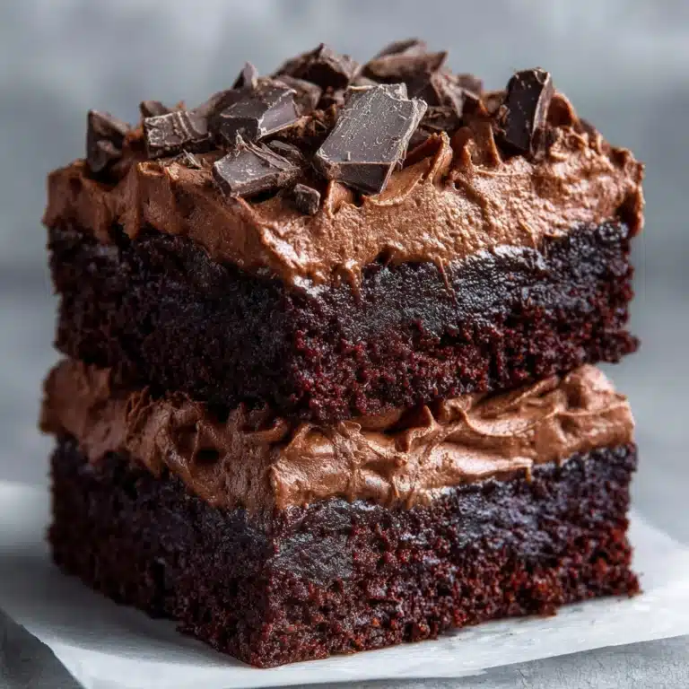 Chocolate Mousse Brownies Recipe