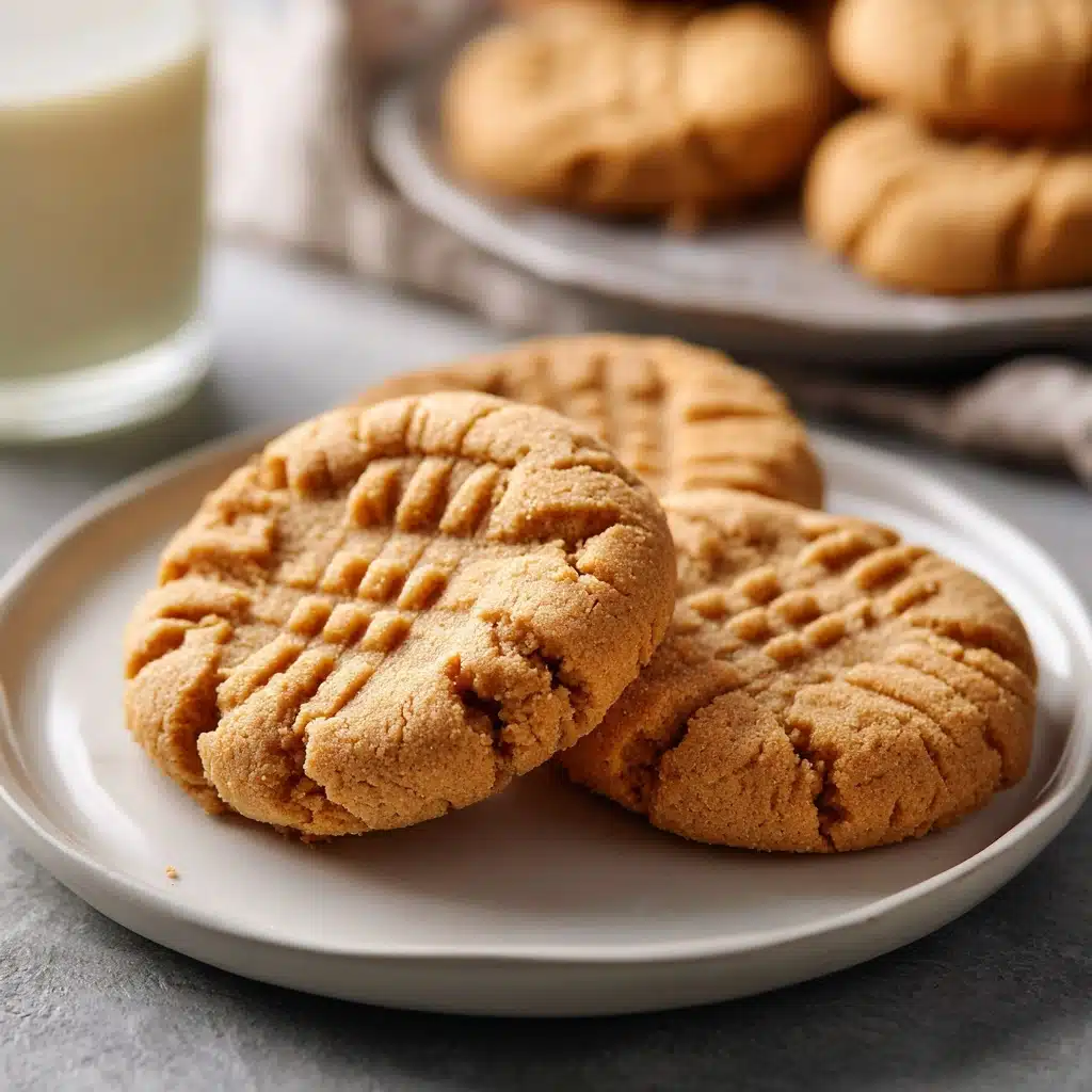 Easy Peanut Butter Cookies Recipe - Recipe Image