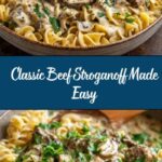 Old Fashioned Beef Stroganoff Recipe