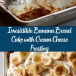 Banana Bread Cake with Cream Cheese Frosting Recipe