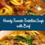 Slow Cooker Tomato Tortellini Soup with Ground Beef Recipe
