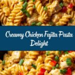 Creamy Chicken Fajita Pasta Recipe