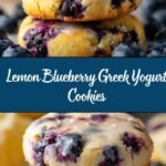 Greek Yogurt Lemon Blueberry Cookies Recipe