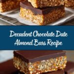 Chocolate Date Almond Bars Recipe