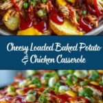 Loaded Baked Potato & Chicken Casserole Recipe