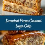 Pecan Caramel Layer Cake Recipe