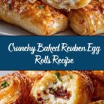 Baked Reuben Egg Rolls Recipe