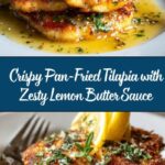 Pan-Fried Tilapia with Lemon Butter Sauce Recipe