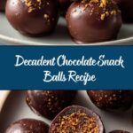 Chocolate Snack Balls Recipe