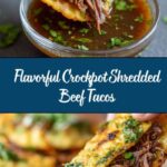 Crockpot Shredded Beef Tacos Recipe
