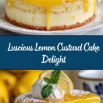 Easy Lemon Custard Cake Recipe