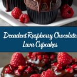 Raspberry Chocolate Lava Cupcakes Recipe