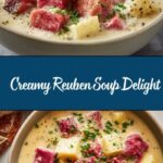 Easy Creamy Reuben Soup Recipe