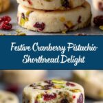 Cranberry Pistachio Shortbread Recipe