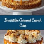 Caramel Crunch Cake Recipe