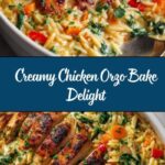 Creamy Chicken and Orzo Bake Recipe