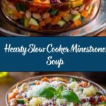 Homemade Minestrone Soup {Slow Cooker} Recipe