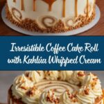 Coffee Cake Roll with Stabilized Kahlúa Whipped Cream Recipe