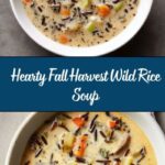 Cozy Autumn Wild Rice Soup Recipe