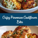 Roasted Parmesan Cauliflower Bites Recipe