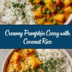 Pumpkin Curry with Rice Recipe